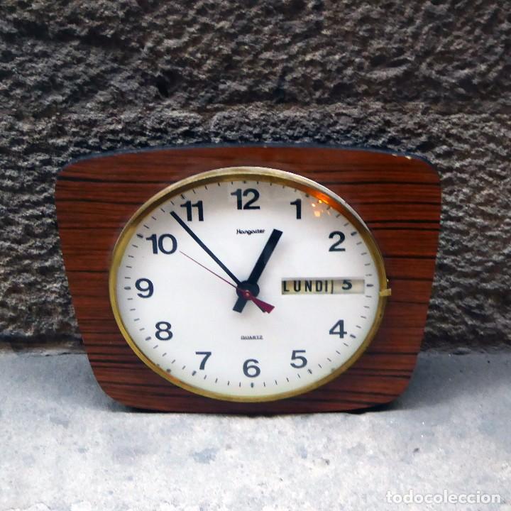 Vintage: Reloj de pared Franc&eacute;s, 60s - Foto 2