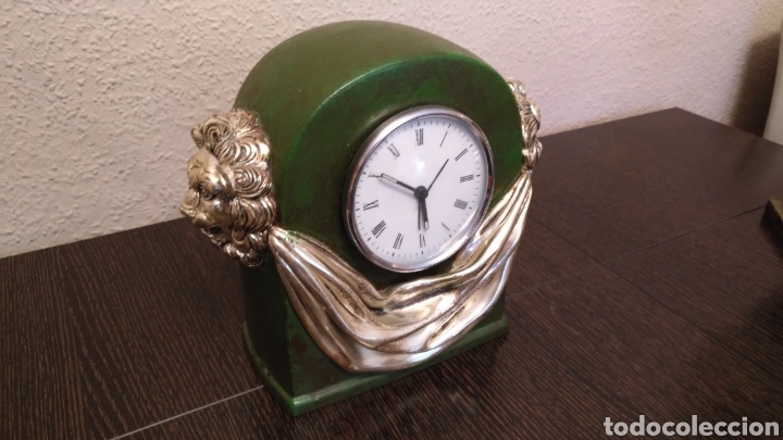 Vintage: Conjunto de reloj y jarron. - Foto 3