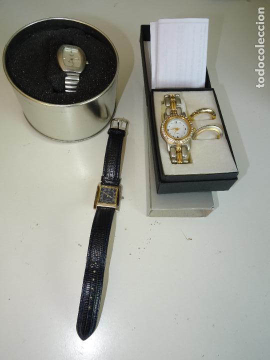 Vintage: LOTE DE RELOJES - 2 DE YVES ROCHER - 1 DE BLUMAR - 1 DE SELECT - Foto 3