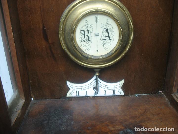 Vintage: Espectacular reloj de cuerda de madera decorativo - Foto 7 - 116434607