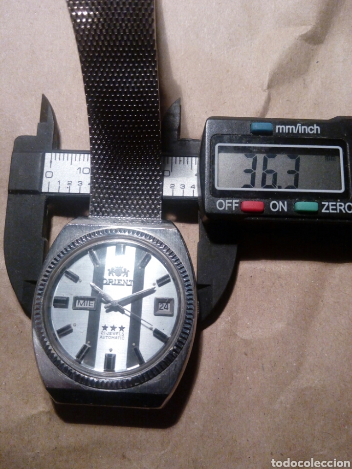 Vintage: Reloj Orient automatic date-day ,coleccion - Foto 1