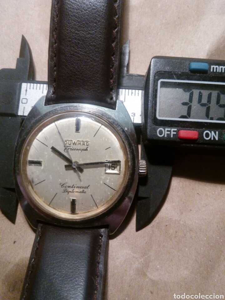 Vintage: Reloj Duward Triumf continual diplomatic, automatic swiss - Foto 1