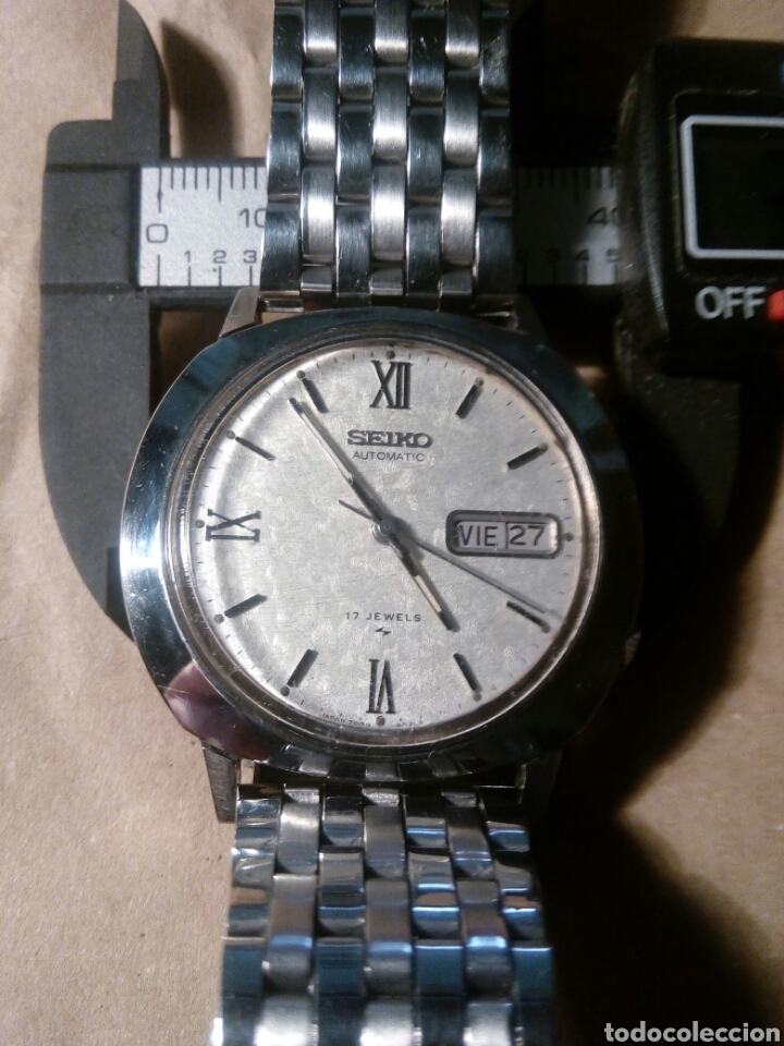 Vintage Uhren: Reloj Seiko 7009-8030 esfera nacar de alta coleccion