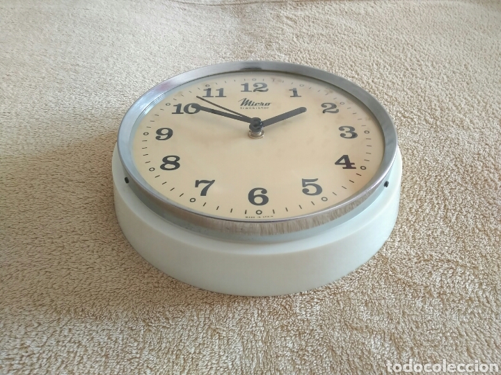 Vintage: RELOJ INDUSTRIAL MICRO. FUNCIONANDO!! - Foto 1