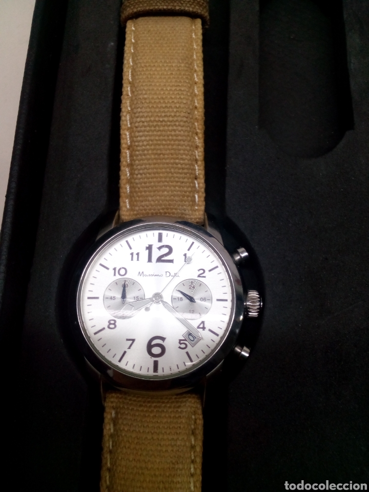 Vintage: Reloj M&aacute;ximo Dutti en su estuche - Foto 1