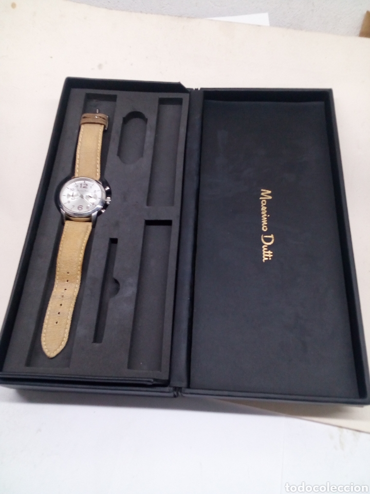 Vintage: Reloj M&aacute;ximo Dutti en su estuche - Foto 2