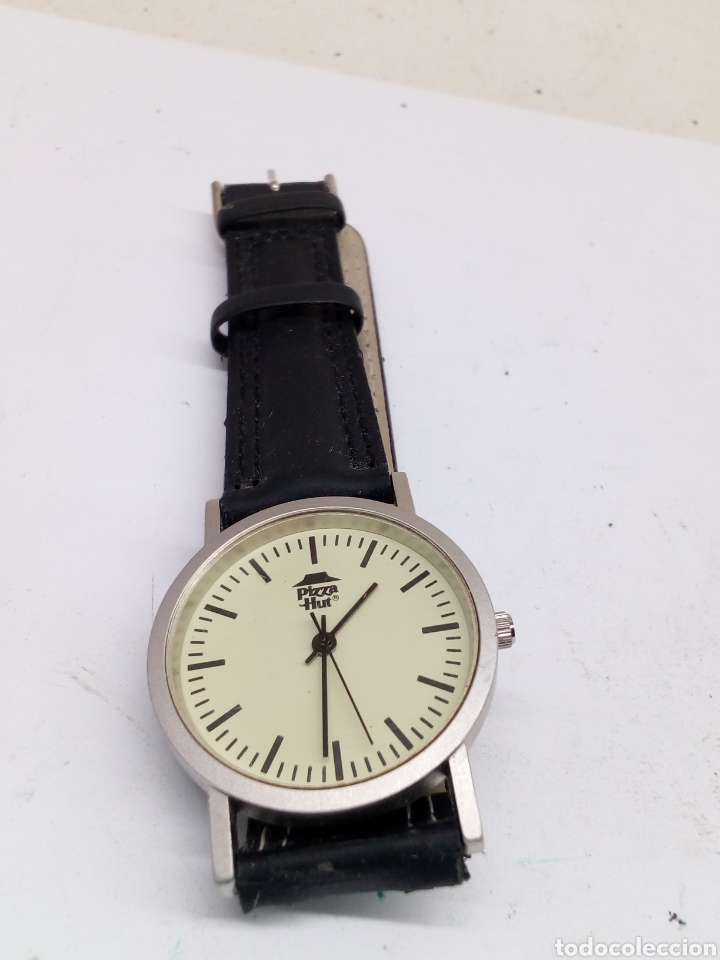 Vintage: Reloj Pizza Hut Quartz en funcionamiento - Foto 2
