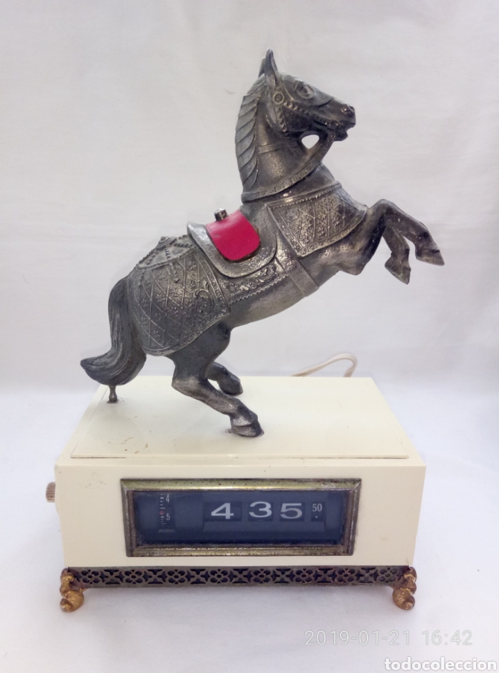 Vintage: AntIguo Reloj de Numero Giratorio. - Foto 1