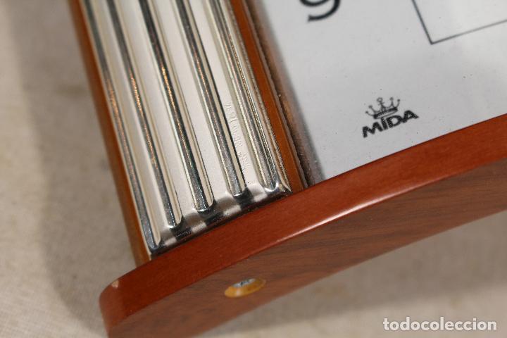 Vintage: reloj quartz en plata de ley marca mida - Foto 6