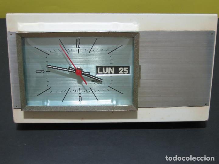 Vintage: RELOJ DE COCINA - PHILIPS ELECTR&Oacute;NICO - FUNCIONA - Foto 1
