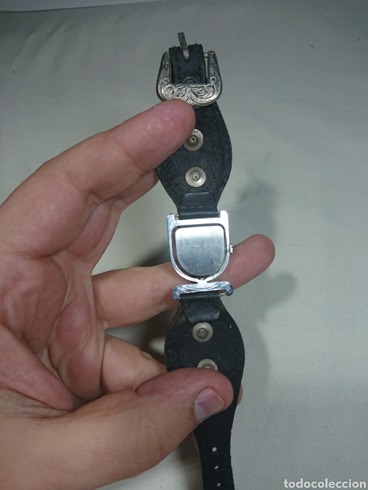 Vintage: Antiguo Reloj Quartz con interior en Nacar - Foto 5
