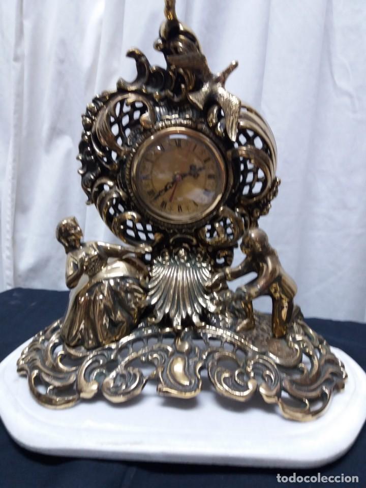 Vintage: RELOJ SOBREMESA BRONCE - Foto 1