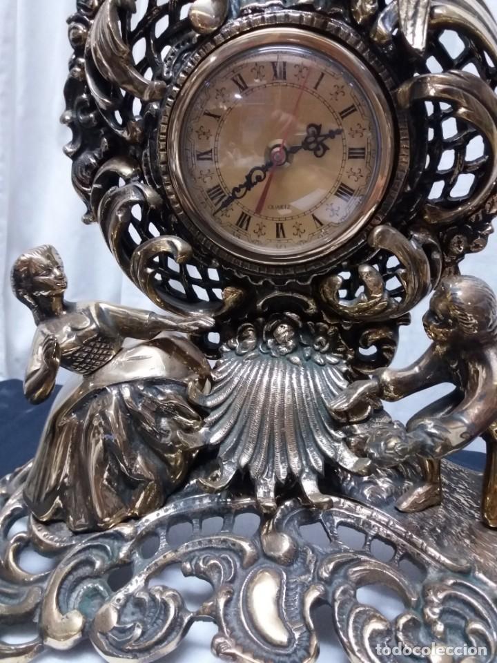 Vintage: RELOJ SOBREMESA BRONCE - Foto 2