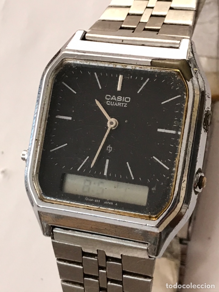 Reloj casio aq-222 lcd vintage - Sold at Auction - 170156308