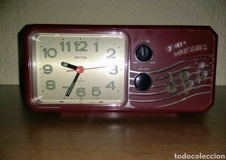 Vintage: Reloj despertador Rhythm - Foto 2
