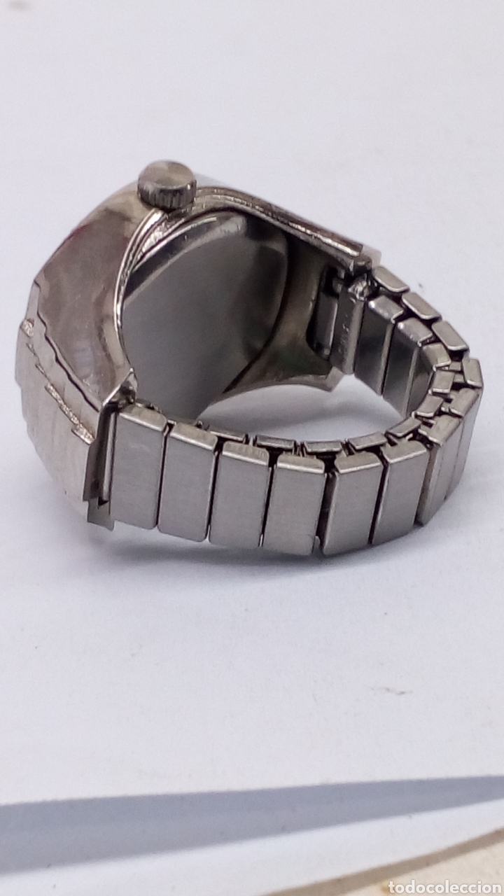 Vintage: Reloj Anillo Fine Chain/s91 - Foto 2