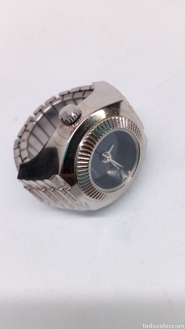 Vintage: Reloj Anillo Fine Chain/s91 - Foto 3