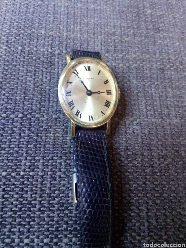 Vintage: Reloj jean perret cuerda - Foto 4