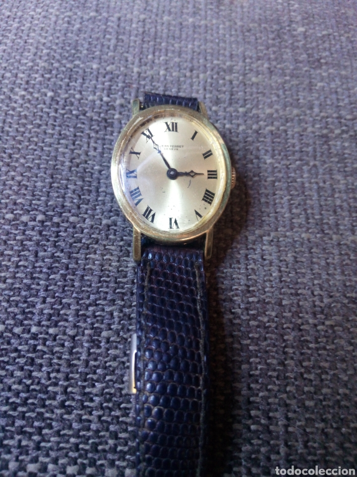 Vintage: Reloj jean perret cuerda - Foto 6