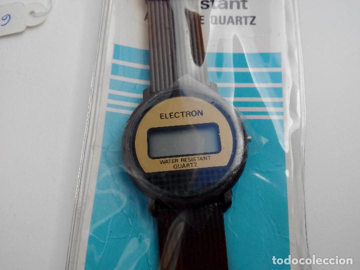 Vintage: RELOJ MARCA ELECTRON - DIGITAL - SIN USAR - - Foto 2