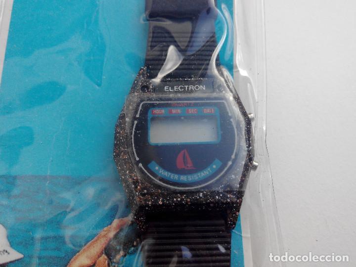 Vintage: RELOJ MARCA ELECTRON - DIGITAL - SIN USAR - - Foto 2