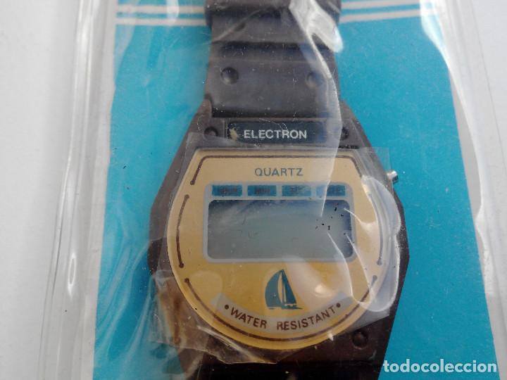 Vintage: RELOJ MARCA ELECTRON - DIGITAL - SIN USAR - - Foto 2