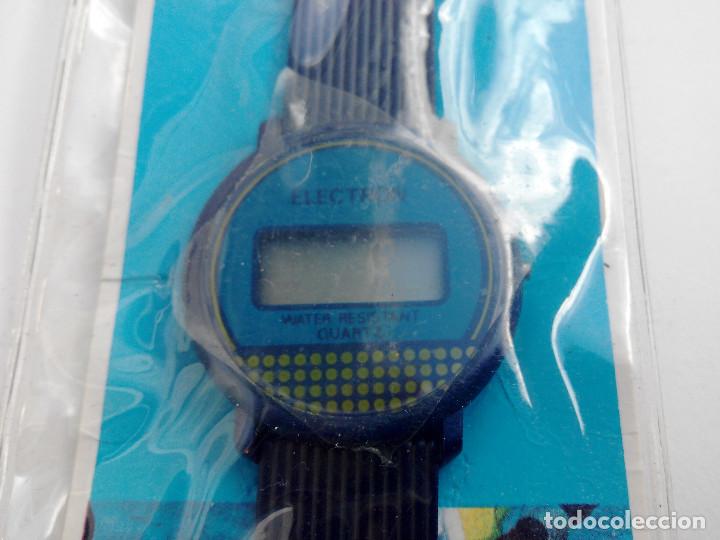 Vintage: RELOJ MARCA ELECTRON - DIGITAL - SIN USAR - - Foto 2