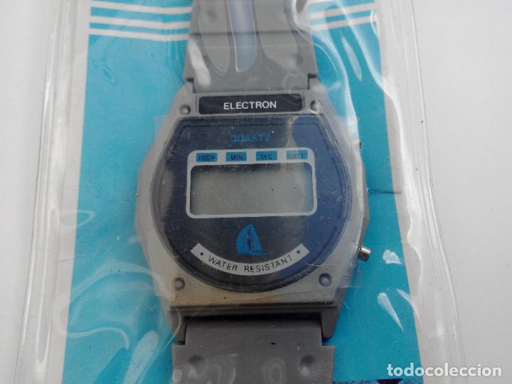 Vintage: RELOJ MARCA ELECTRON - DIGITAL - SIN USAR - - Foto 2