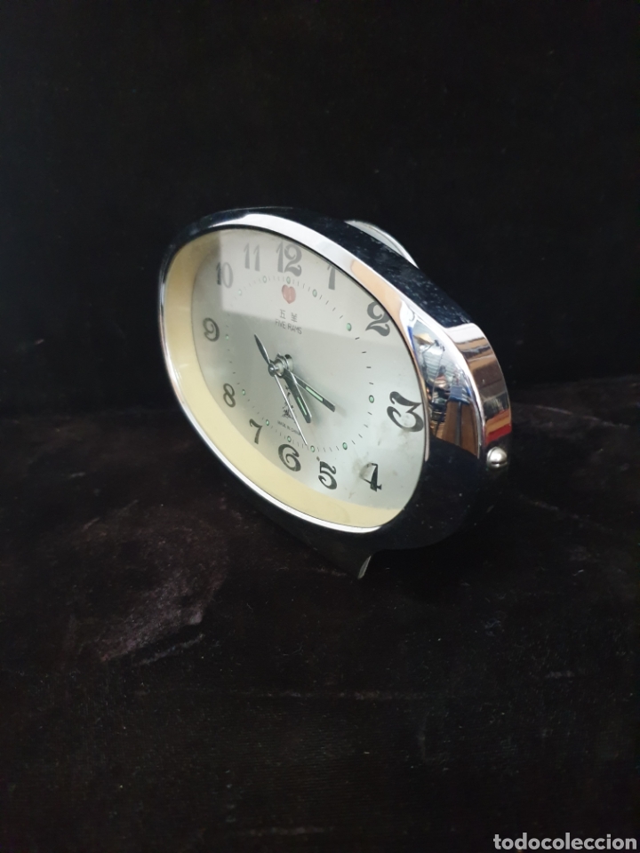Vintage: Reloj despertador Five Rams - Foto 6
