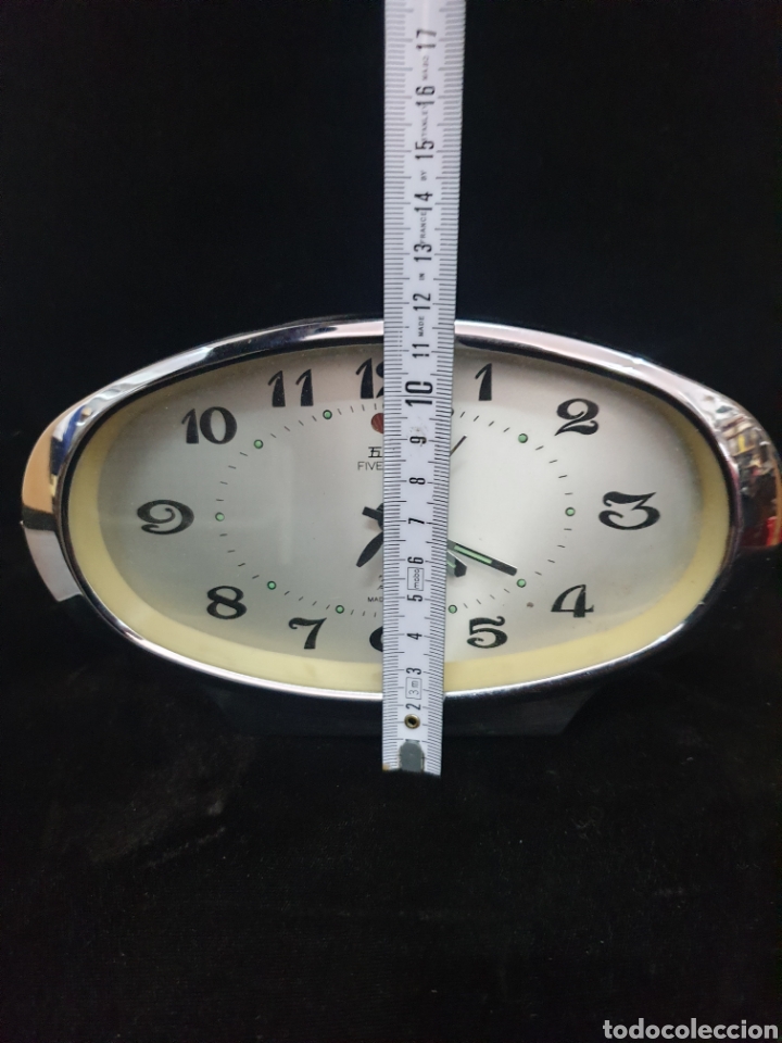 Vintage: Reloj despertador Five Rams - Foto 7