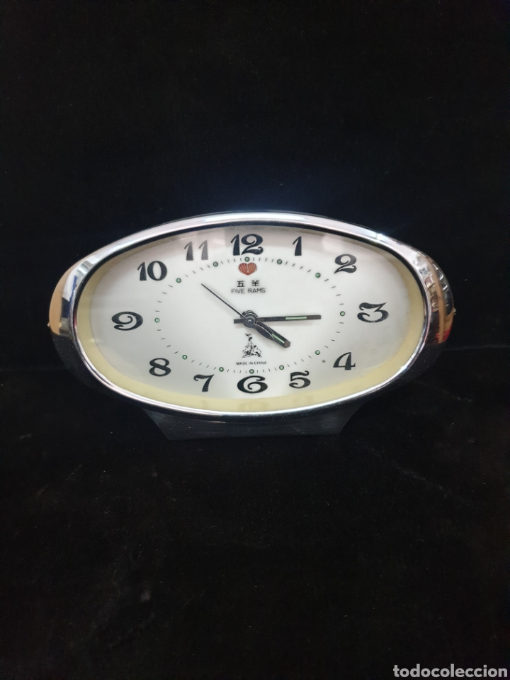Vintage: Reloj despertador Five Rams - Foto 1
