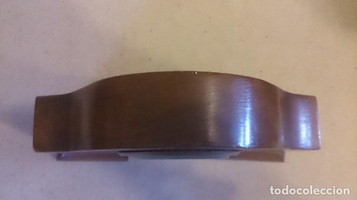Vintage: MARAVILLOSO RELOJ DE AUTOMOVIL ( JAEGER ) DE MADERA - Foto 8