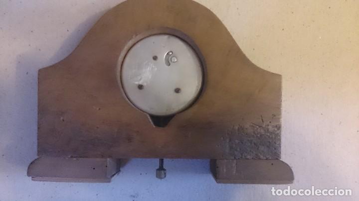 Vintage: MARAVILLOSO RELOJ DE AUTOMOVIL ( JAEGER ) DE MADERA - Foto 10