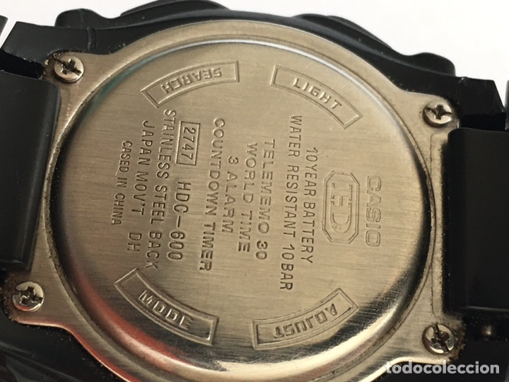 Vintage: RELOJ CASIO - VINTAGE - FUNCIONANDO - Foto 4