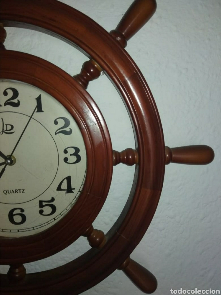 Vintage: Antiguo Reloj timon de Barco - Foto 2