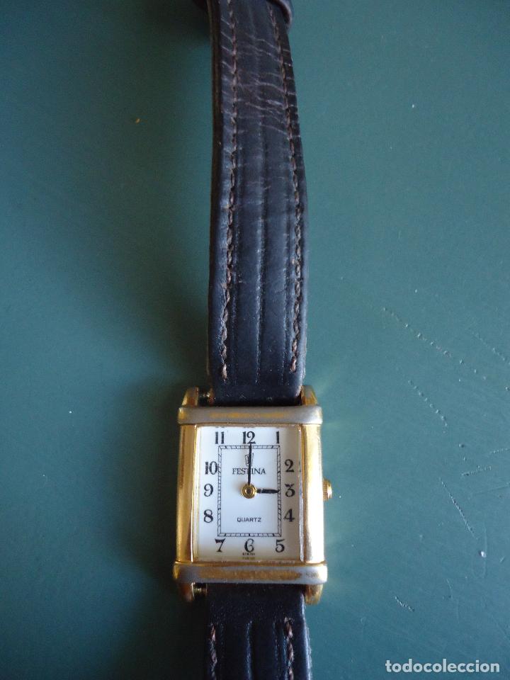 Vintage: Reloj de señora Festina. Quartz. - Foto 4 - 211436505