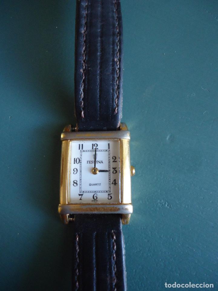 Vintage: Reloj de señora Festina. Quartz. - Foto 1 - 211436505