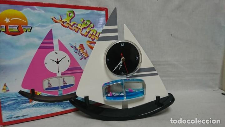 Vintage: RELOJ DE SOBREMESA CON FORMA DE TABLA DE SURF - Foto 4