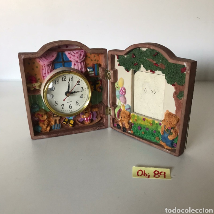 Vintage: Portarretrato con reloj - Foto 1