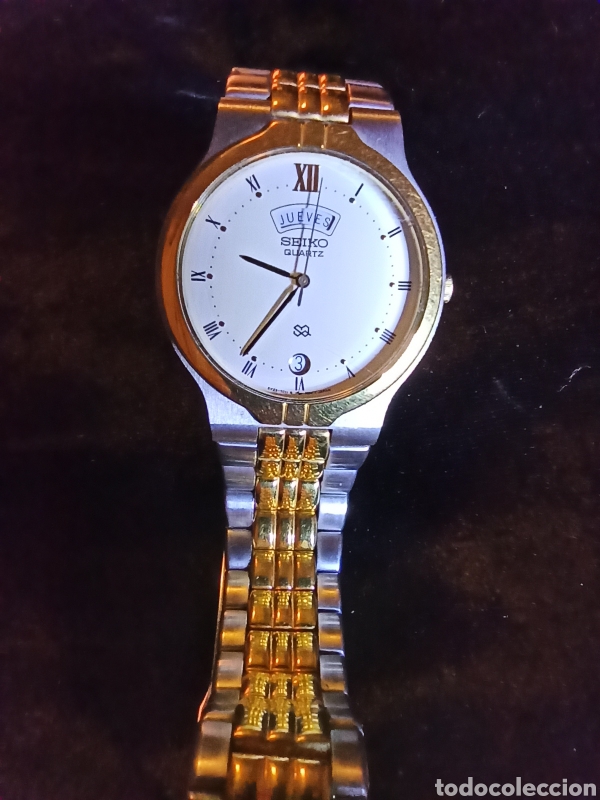 seiko sq mens japan 5y23 7a81 - Buy Vintage watches and clocks on  todocoleccion