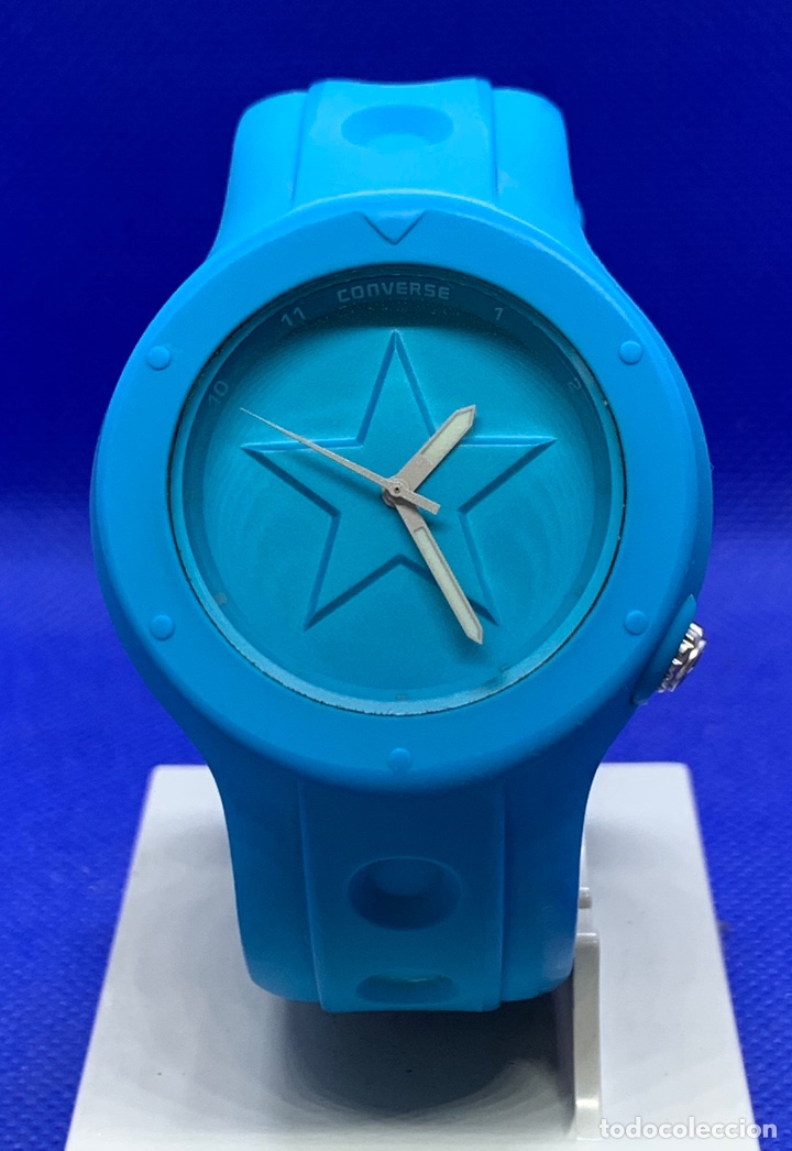 Sencillez físicamente Reparador reloj converse azul ref-vr001 - Compra venta en todocoleccion