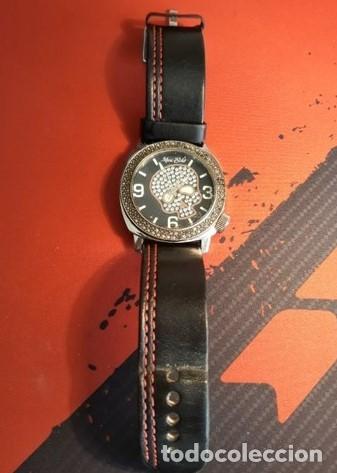 Vintage: RELOJ MARK ECK&Oacute;...CALAVERA.. - Foto 2