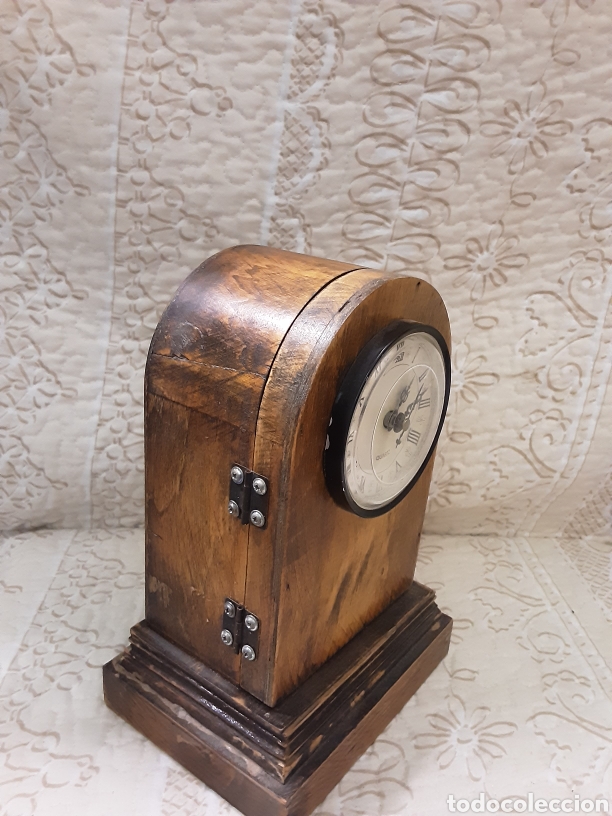 Vintage: Bonito reloj de madera - Foto 2