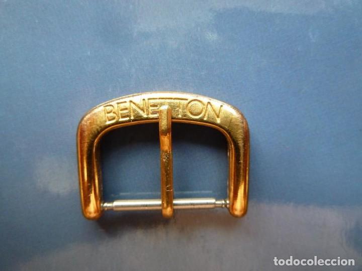Vintage: Hebilla Benetton chapada - Foto 1