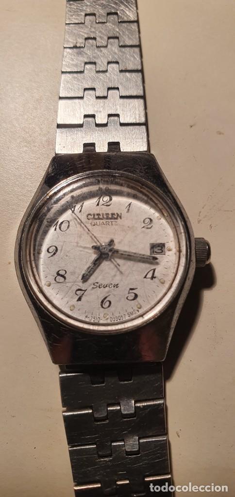Vintage: Reloj citizen quartz seven - Foto 3