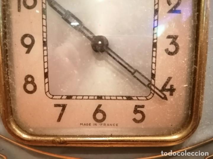Vintage: Reloj de porcelana y bronce. - Foto 18
