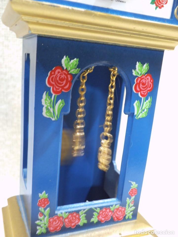 Vintage: RELOJ-CARRILL&Oacute;N cuerda (26cm) azul - Foto 7