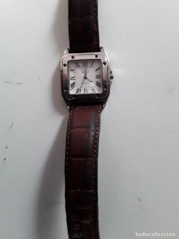 Vintage: Reloj Dumont Quartz. Funciona - Foto 2