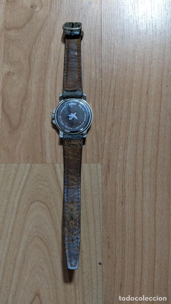 Vintage: RELOJ PUBLICIDAD LA CAIXA - Foto 2