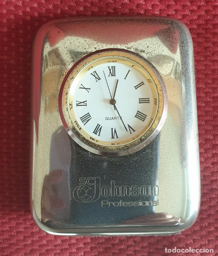 Vintage: RELOJ SOBREMESA SC JOHNSON - Foto 1